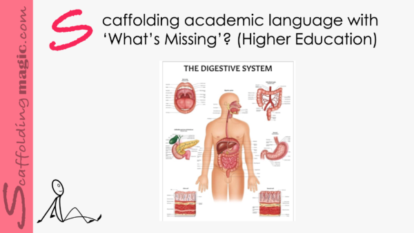 Scaffolding Academic Language with 'What's Missing?' (Higher Education)