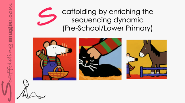 Scaffolding by enriching the Sequencing dynamic (preschool/lower primary)