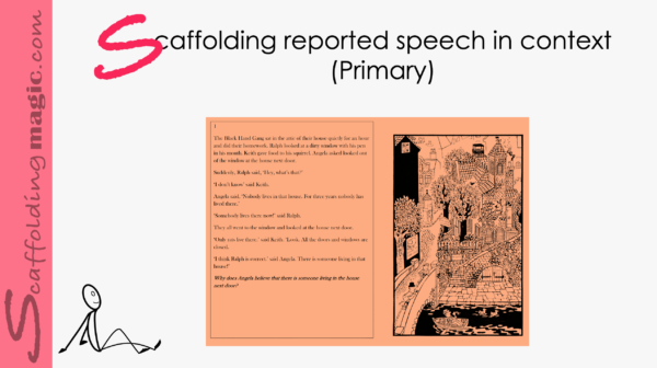 Scaffolding Reported Speech in Context (Primary)