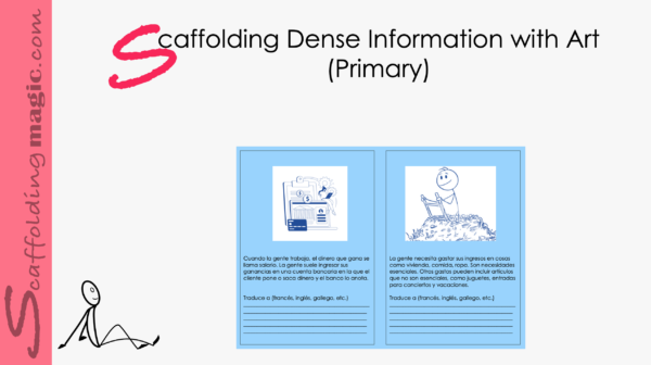 Scaffolding Dense information with Art (Primary)