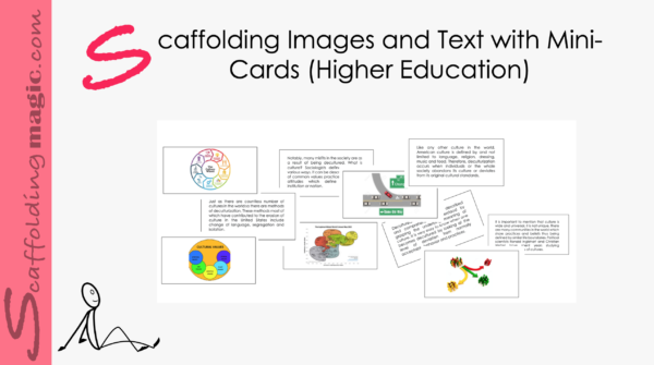 Scaffolding Images and Text with Mini-Cards (Higher Education)