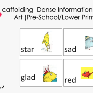 Scaffolding Dense Information with Art (Pre-School/Lower Primary)