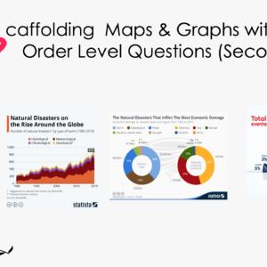 Scaffolding Maps & Graphs with Higher-Order Level Questions (Secondary)