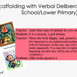 Scaffolding Texts through Verbal Deliberation (Pre-School/Lower Primary)